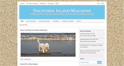 Desktop Screenshot of daufuskieislandmagazine.com