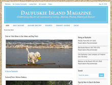 Tablet Screenshot of daufuskieislandmagazine.com